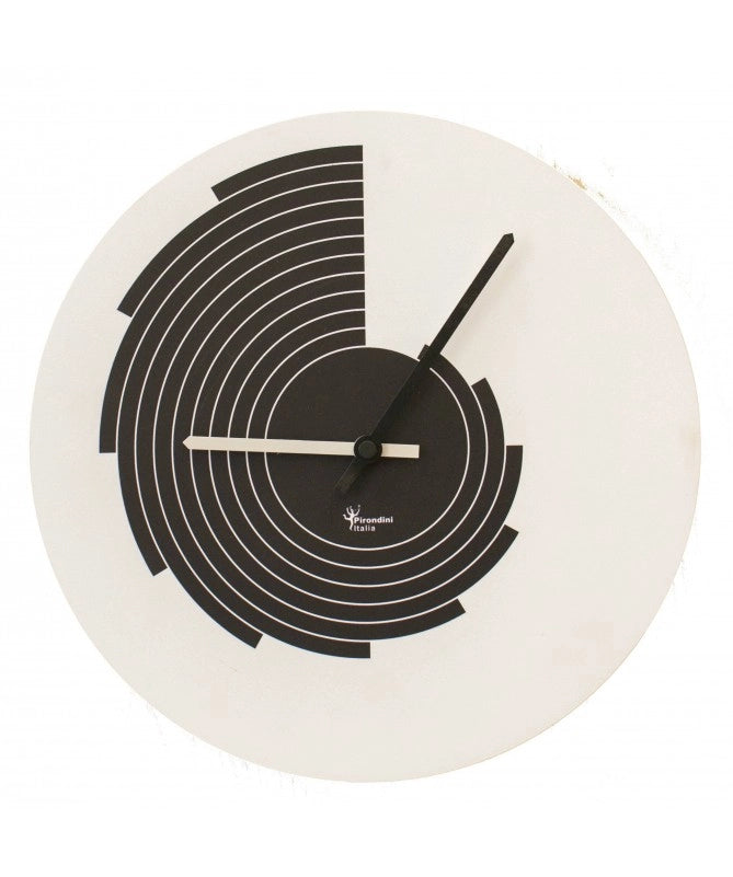 Orologio da parete Aurea con stampa in mdf Made in Italy