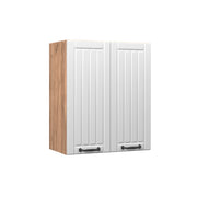Vicco Pensile da cucina Bianco casa di campagna 60 cm