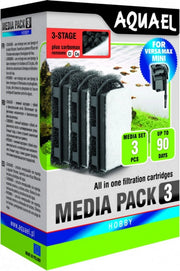 Aquael CarboMax Media Pack per Filtri Versamax Mini