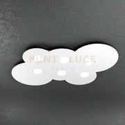 CLOUD PLAFONIERA 6 LUCI BIANCO 1128-PL6 R-BI