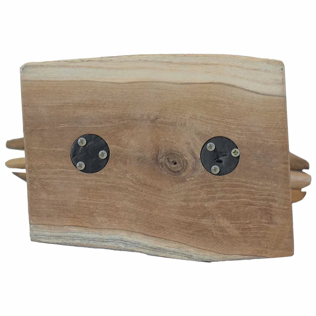 Stella di Natale Marrone 31 x 15 x 46 cm Legno di teak solido