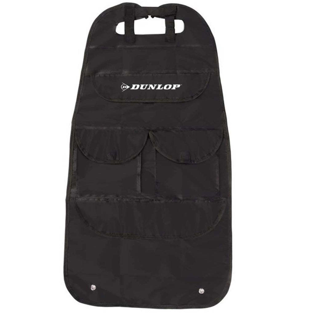 Organizzatore per sedile auto con 4 tasche resistente e durevole Nero Dunlop