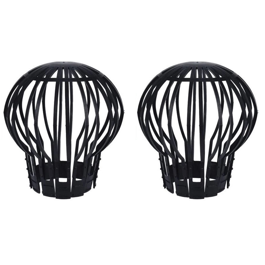 SET 2 FILTRI D.12XH14CM ANTI-FOGLIE PER GRONDAIA