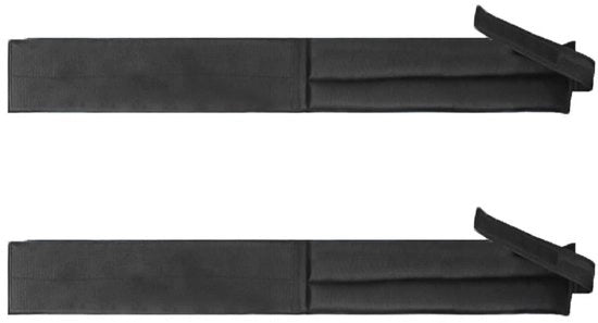 Stabilizzatori per tavole di gesso a stantuffo - 2 pezzi - Cinture per gambe imbottite - Nylon resistentente ai graffi - Duraturo - Comodo 4 pollici di larghezza - Cinture per stantuffi