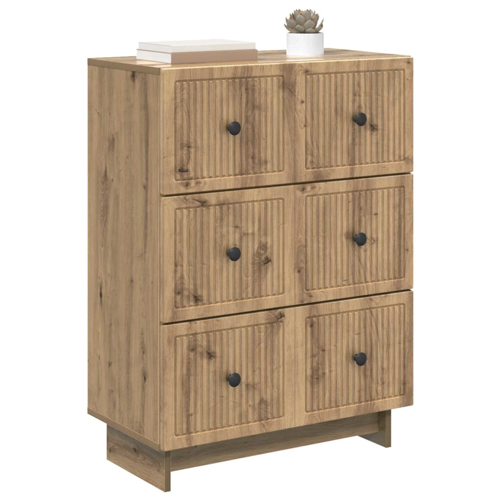 Mobile con Cassetti Rovere Artigianale 66 x 34,5 x 90 cm 893924