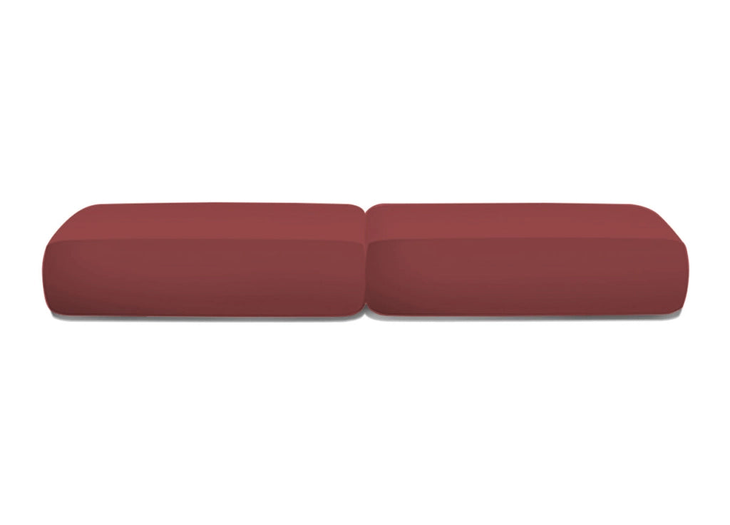 Copriseduta Per Divano Elasticizzato Antimacchia Genius In Tinta Unita - Coppia Maxi - Bordeaux 1003