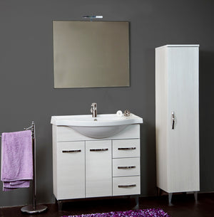 mobile bagno 'claudia' cm.85 bianco portuna cod:ferx.93826