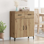 Credenza-Buffet-Armadio da cucina Rovere artigianale 69,5 x 34 x 90 cm Legno multistrato 863143