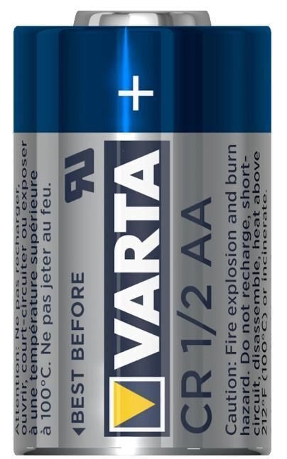 Varta CR1-2AA Batteria al Litio CR14250 3V 700 mAh 1 pz Litio Primario Cilindrico
