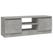 Mobile TV | Armadietto TV | Mobile Porta TV con Anta Grigio Cemento 102x30x36 cm