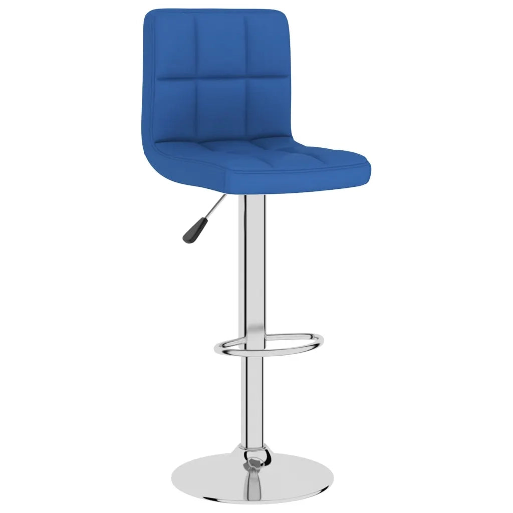 Sgabello da Bar Blu in Tessuto 334233