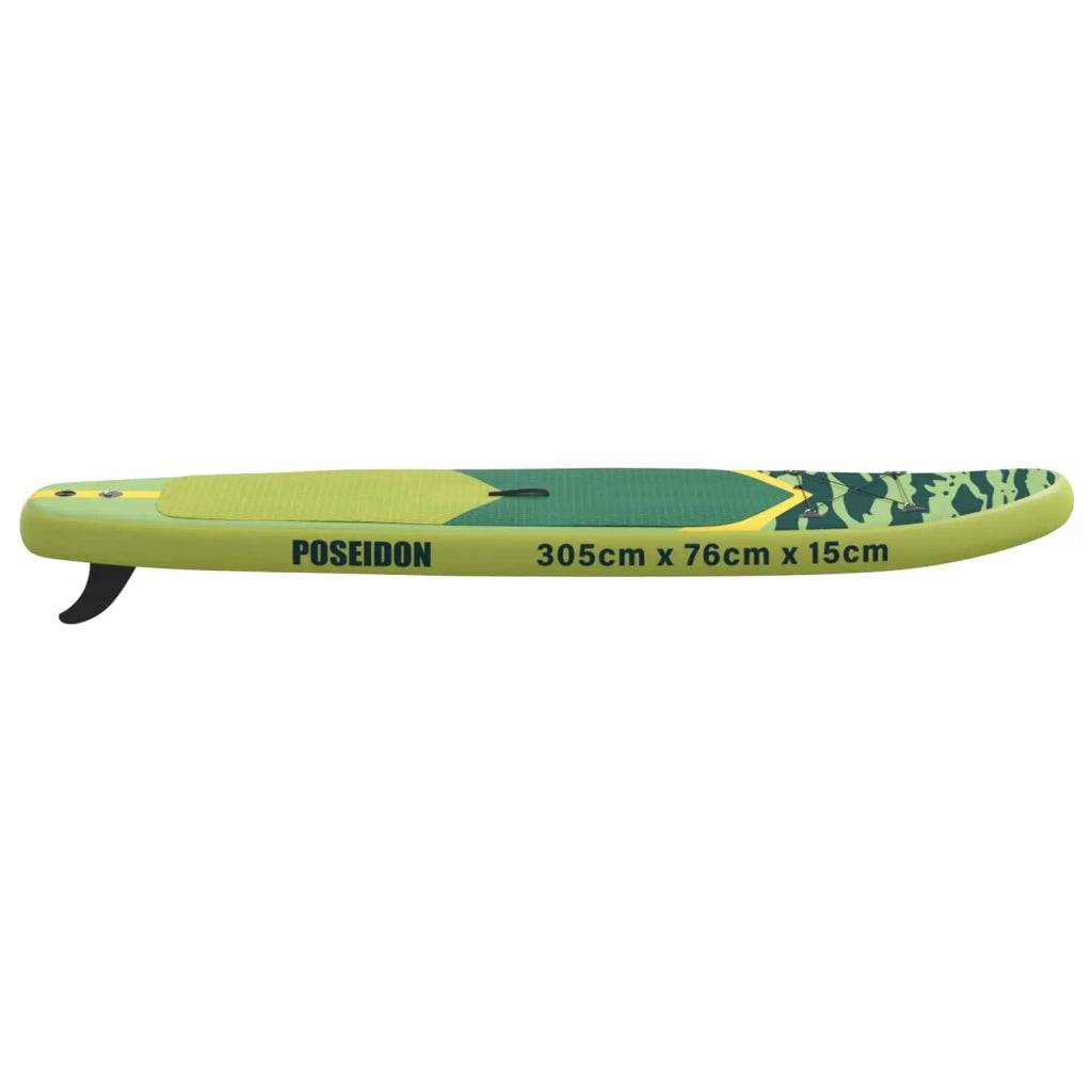 Tavola da Paddle Gonfiabile POSEIDON 305 x 76 x 15 cm Verde per 42039114