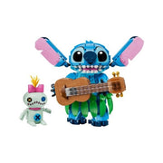 Costruzioni lego 43296 disney classic stitch e scrump
