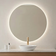 Specchio bagno tondo retroilluminato 70 cm luce naturale 4500K