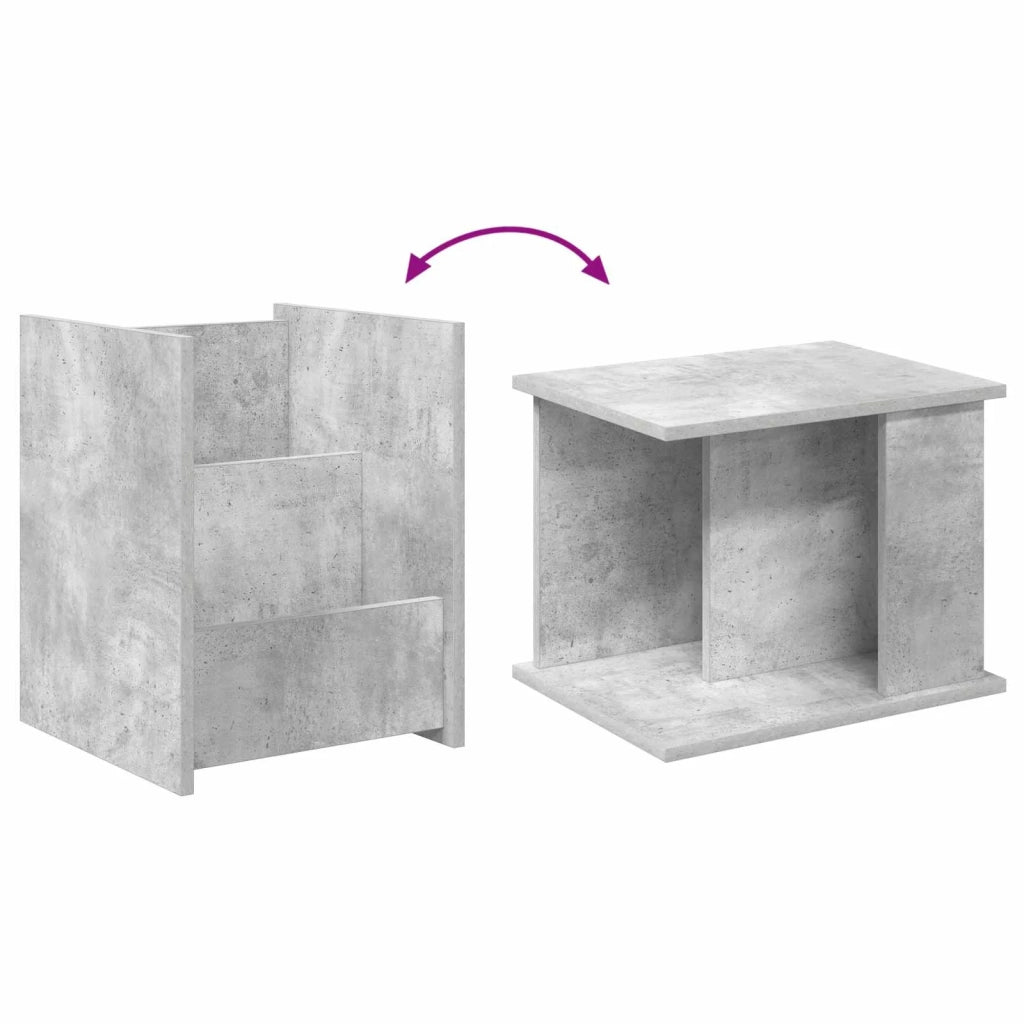 Scaffale per riviste Grigio Concret¨¨ 35 x 35 x 45 cm CFW3500978
