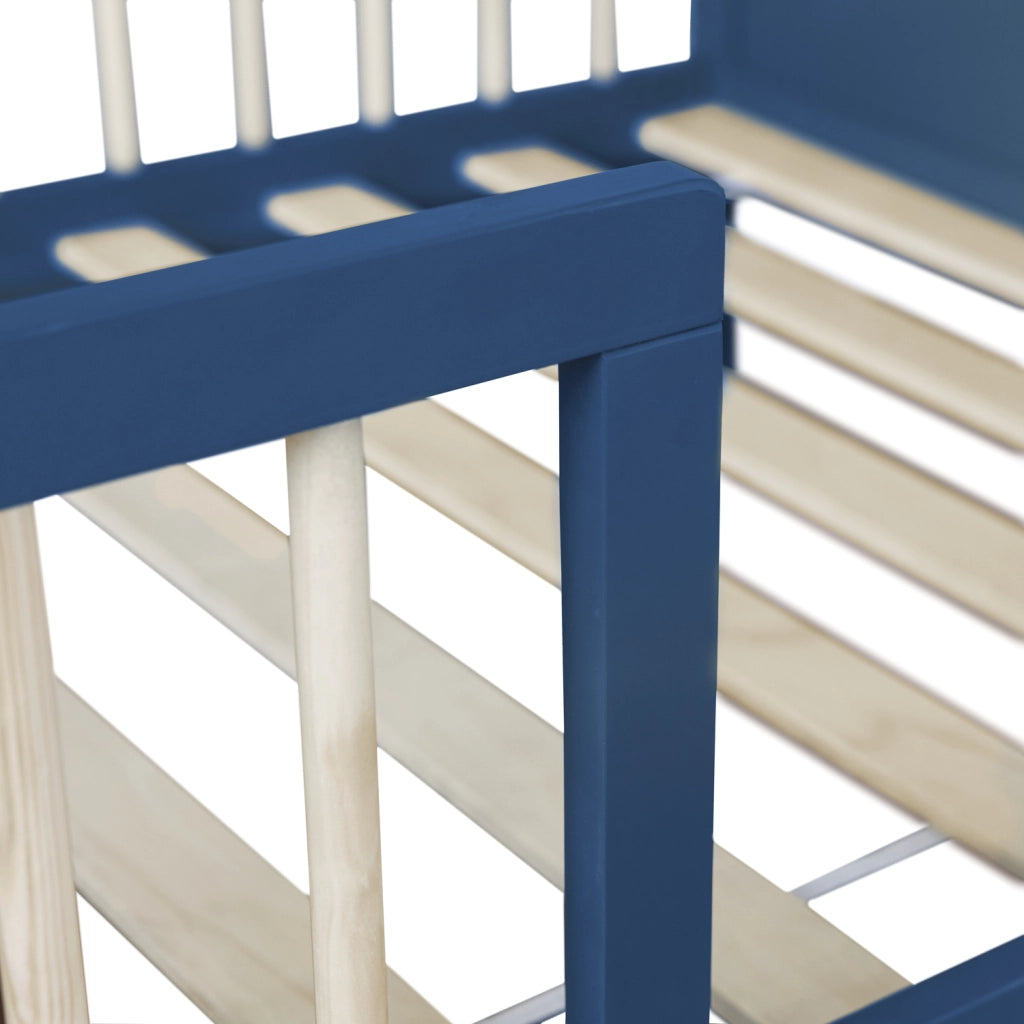 Letto per bambini 190x90cm blu scuro ADAM