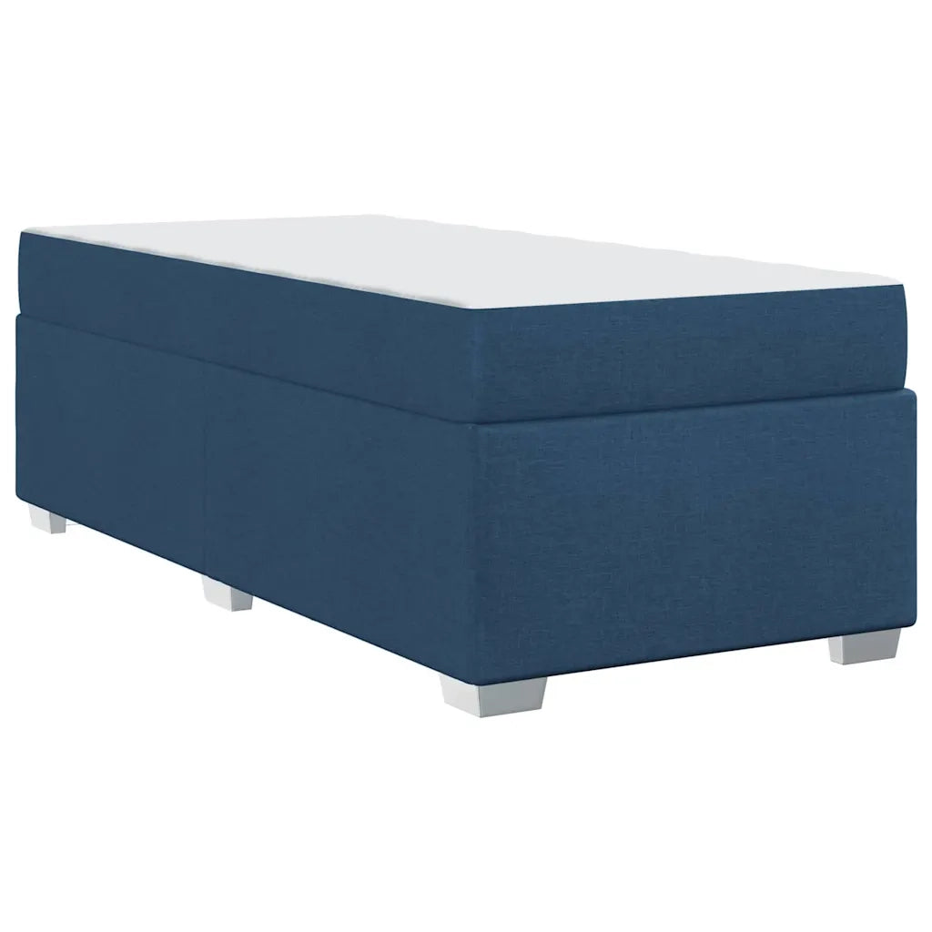 vidaXL Struttura del letto Blu 100 x 200 cm Tessuto