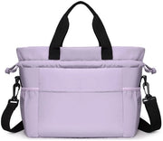 Borsa pranzo 11L portatile isolata con chiusura ermetica, riutilizzabile e pieghevole per lavoro, scuola, ufficio, spiaggia, picnic, viaggi (11L, Blu)