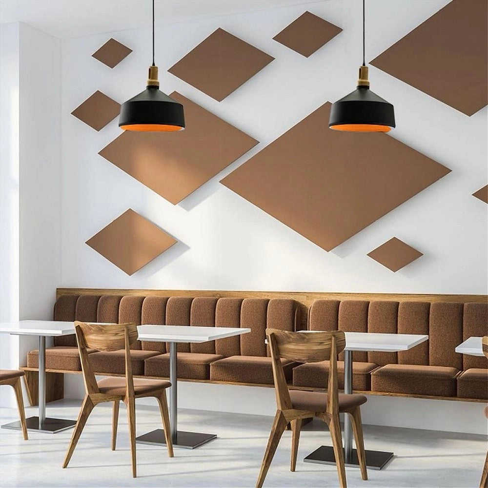 Trade Shop - Lampadario A Sospensione Stile Industriale In Metallo Pendente A Coppa E27 A93 - Nero