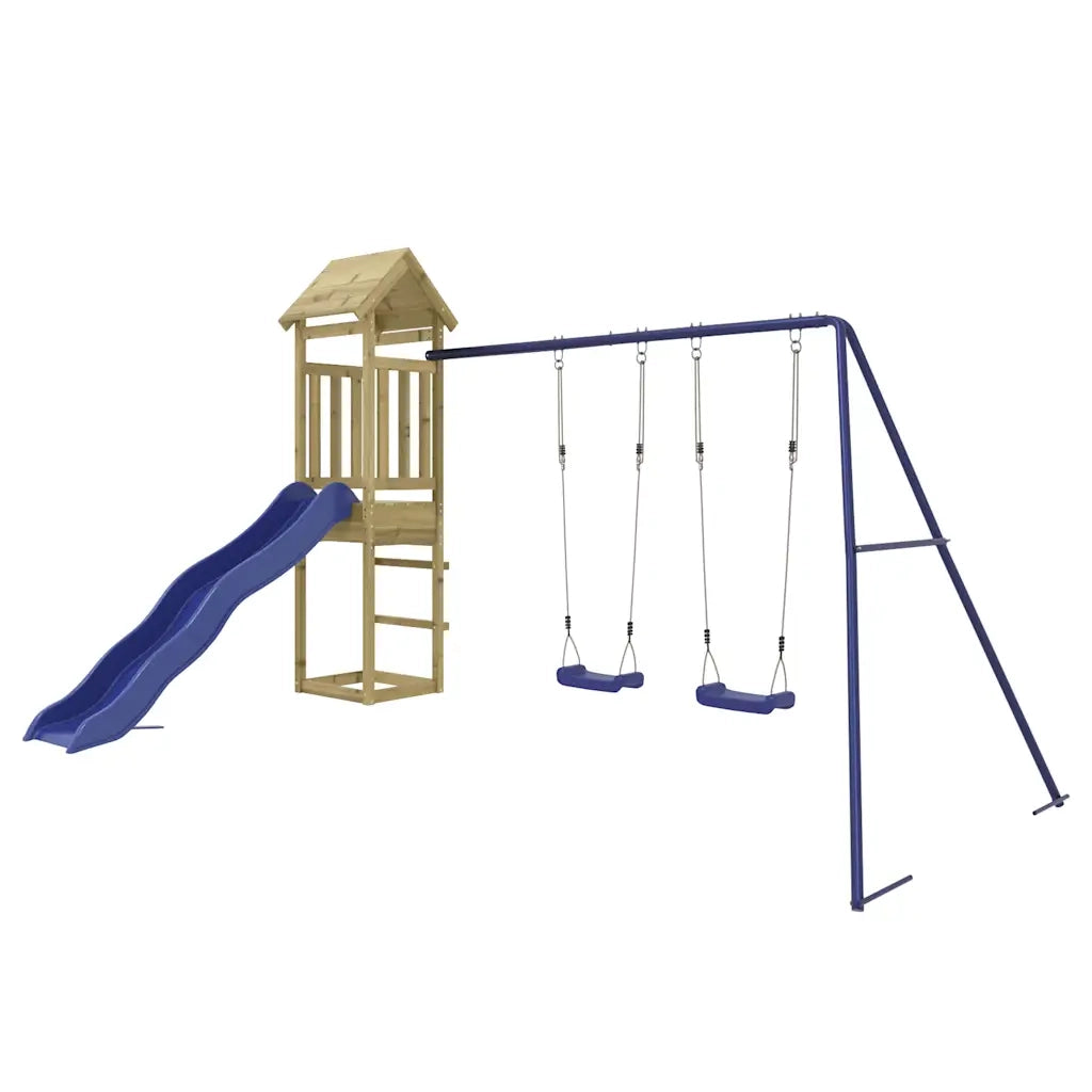 Set da Gioco da Esterno in Legno di Pino Impregnato CFW2652730