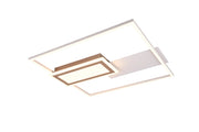 Lampada da soffitto LED geometrica SPIRO RL grigia 32W