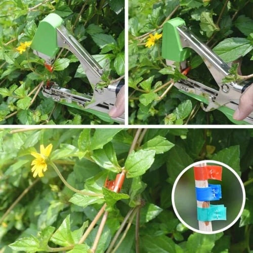 PINZA LEGATRICE PROFESSIONALE PIANTE LEGARE ROSE VIGNA GIARDINO NASTRO