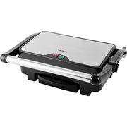 Trade Shop - Bistecchiera Elettrica 1500 Watt Piastre In Alluminio Antiaderente Maniglia Termo-isolata -