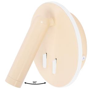 Lampada Da Parete APP1615-1W Beige
