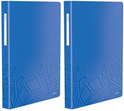 Displayboek A4, 80 copieholder trasparenti per 160 fogli, blu, 46520032 (lotto da 2)