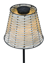 Lampada da Tavolo da Esterno a LED SMD in Metallo Nero Opaco