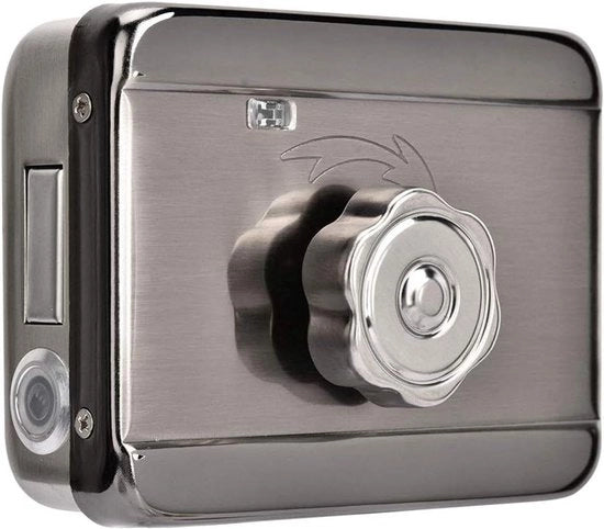 Sistema di controllo di accesso elettronico per porte intelligenti, con doppia protezione e comandi a distanza.