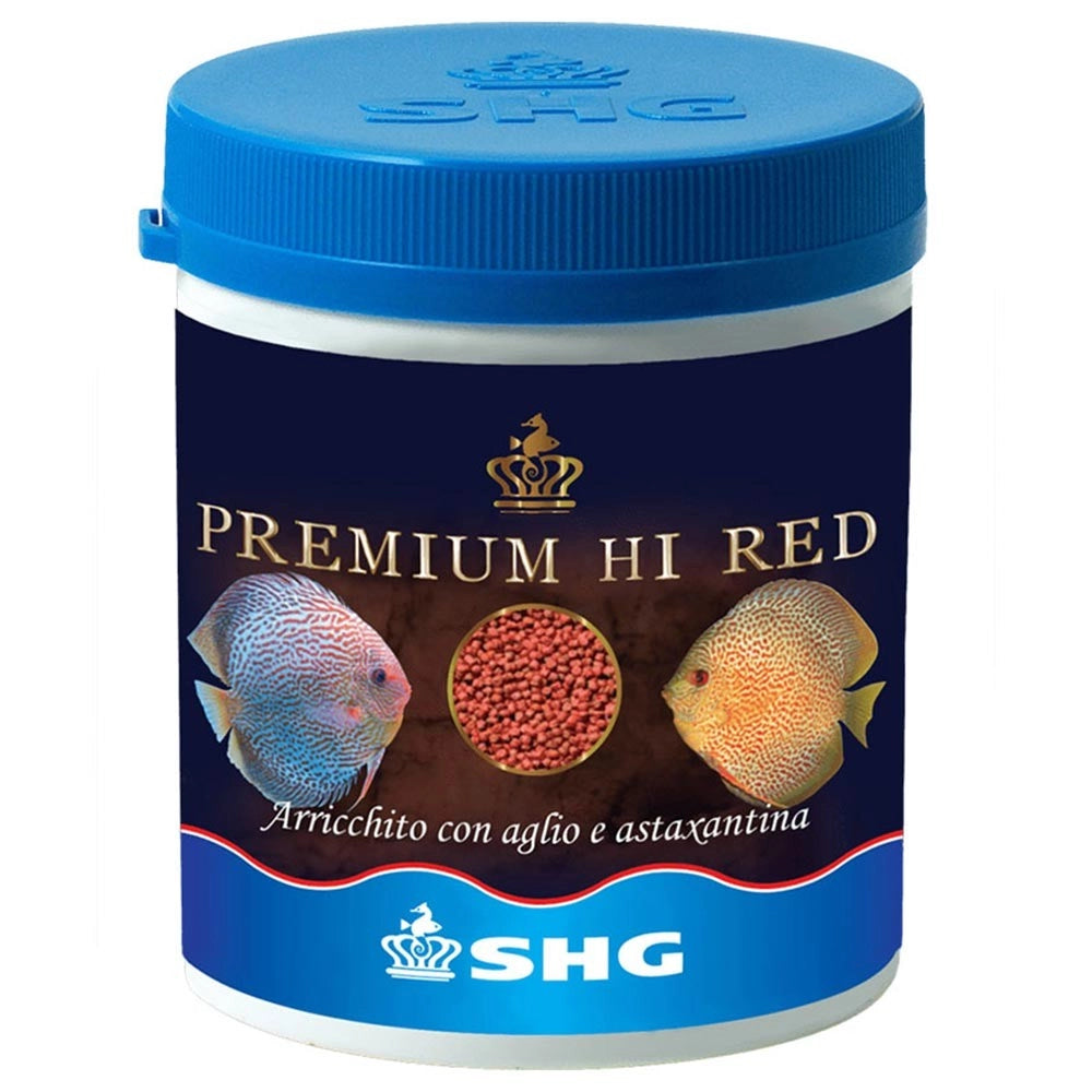 SHG Premium HI RED - mangime in granuli per accentuare la colorazione Formato: 125 gr
