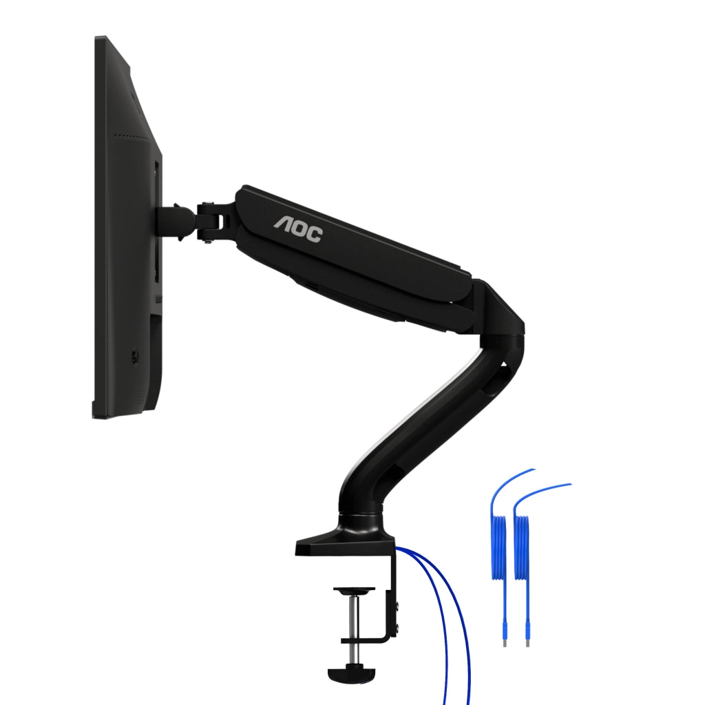 Aoc as110dx supporti a parete per tv 81,3 cm (32") scrivania nero