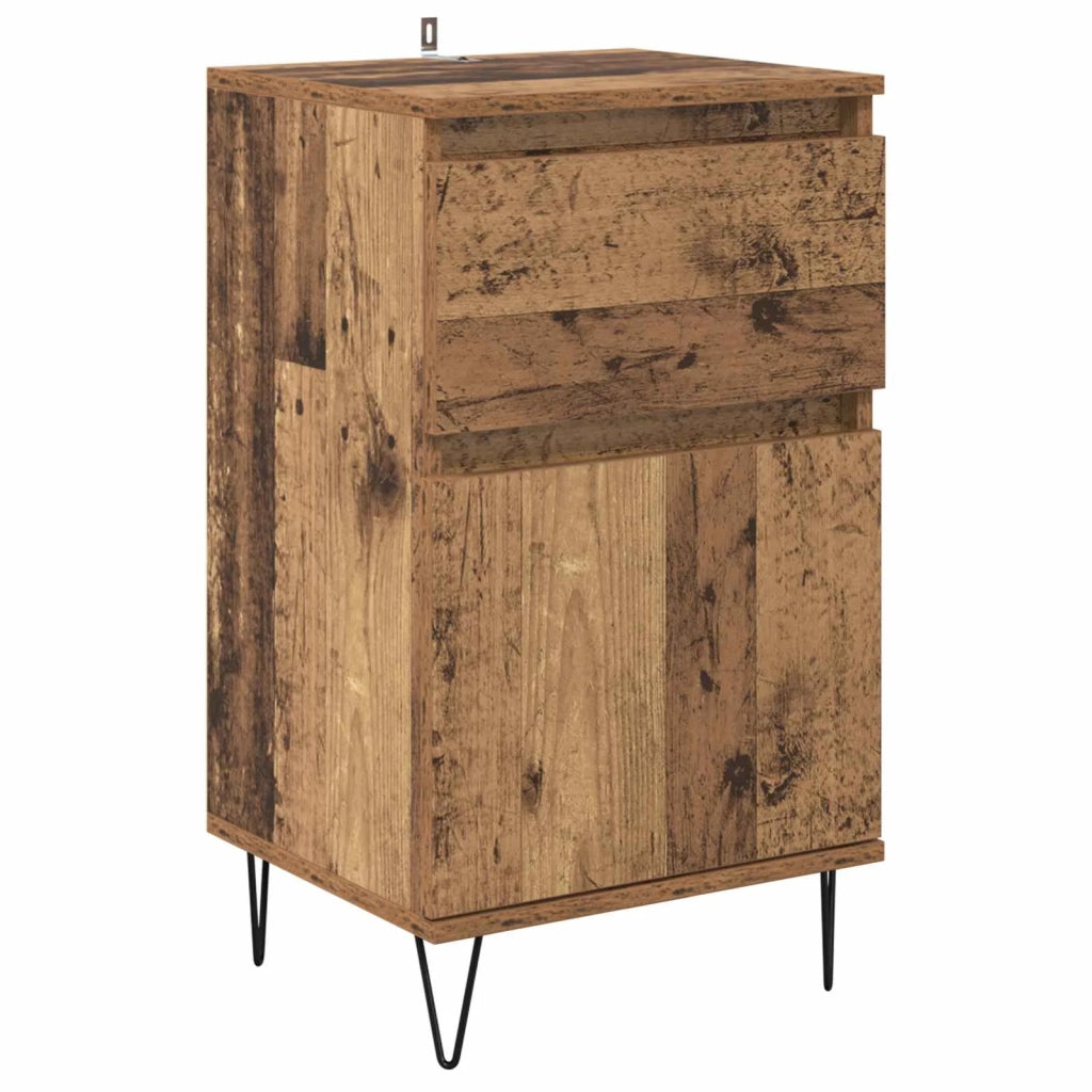 Credenza | Madia | Buffet da pranzo | Armadio da pranzo Legno vecchio 35 x 40 x 70 cm Legno multistrato