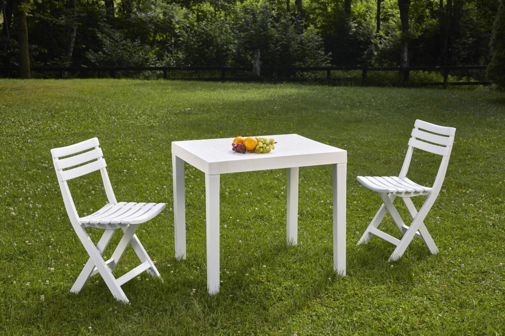 Salottino Outdoor Altar, set Salotto da Esterno 2 Posti Made in Italy, Bianco