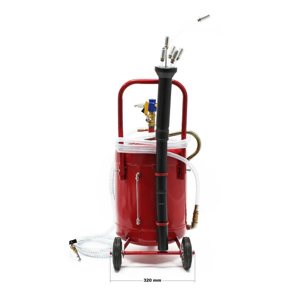 Aspirazione olio 22,7 litri Scarico pneumatico tramite aspiratore 16_0002197