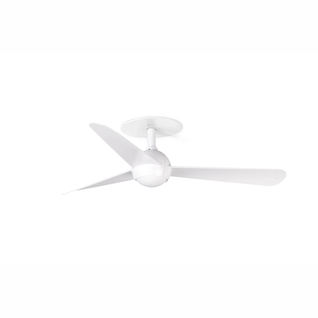 SFERA RECESSED S Ventilatore da soffitto bianco