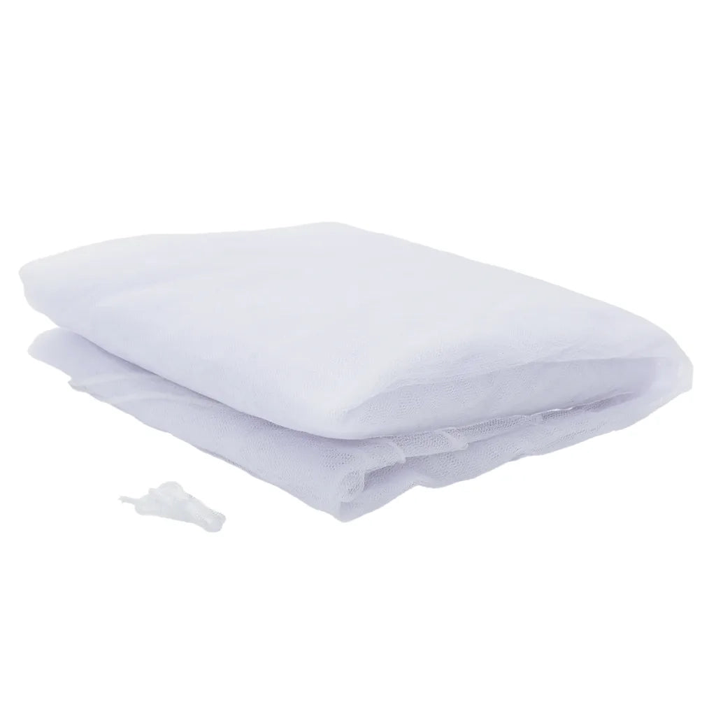 Zanzariera per Letto 220 Rete Bianca 56x56x220 cm CFW1096178