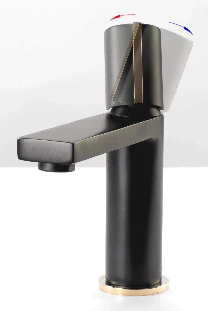 Rubinetto Da Lavabo Rea Icon Black Low