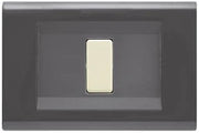Placca Click 1F Grigio Scuro FEB 2581/GS