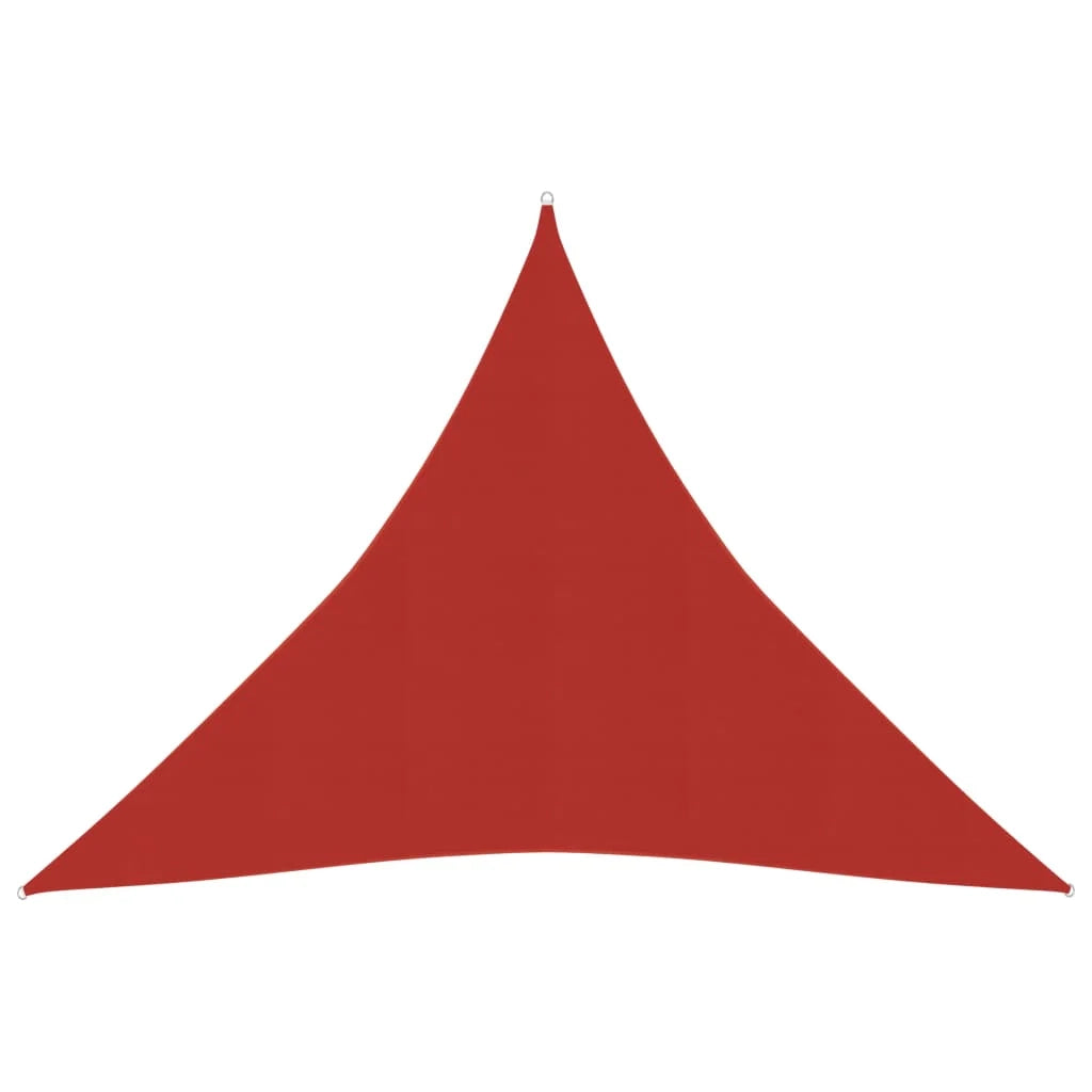 Vela in tessuto per ombrellone 160 g/m² HDPE 4 x 4 x 4 m rosso 02_0009278