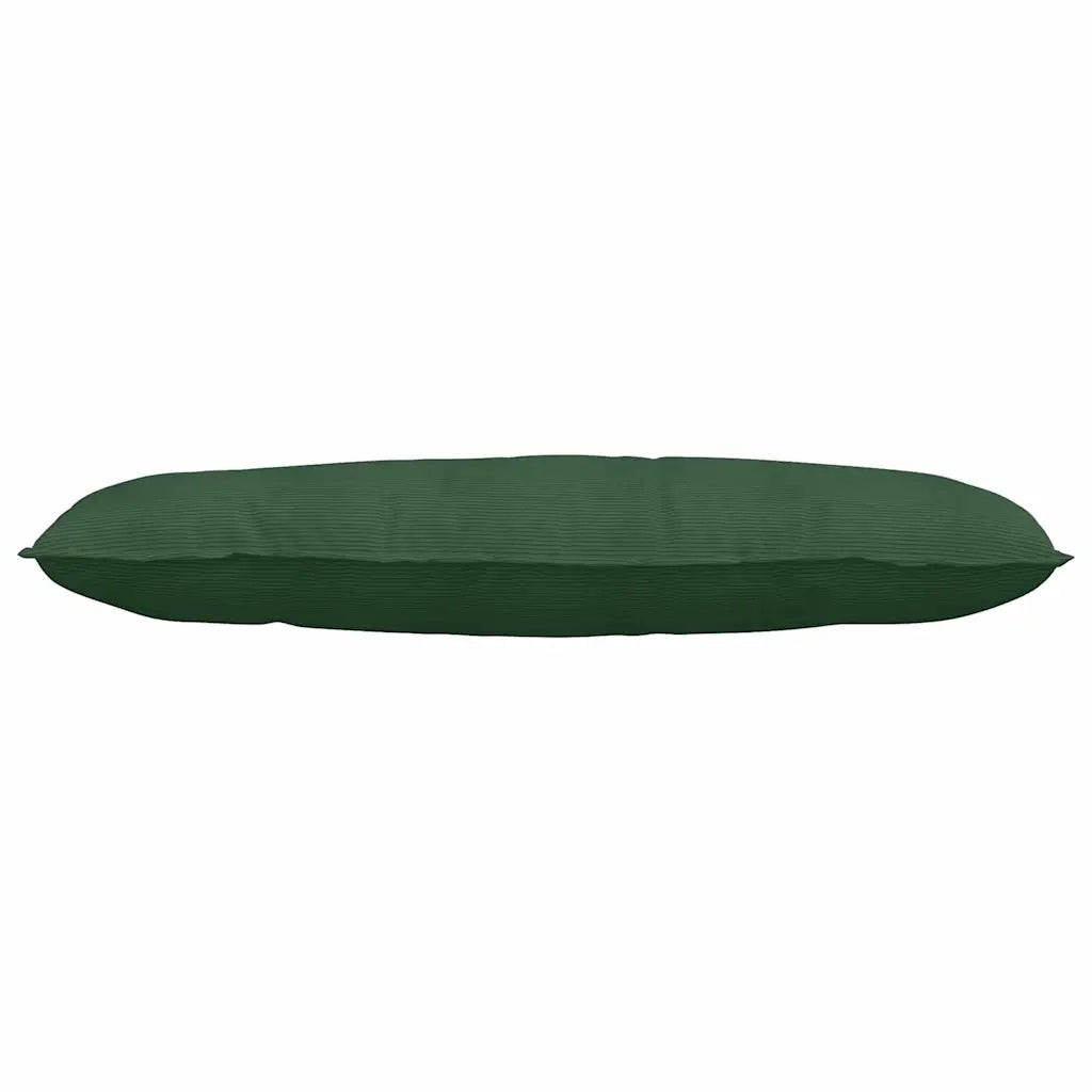 Cuscino per Schiena Verde Giungla 120 x 50 cm Tessuto in Cords