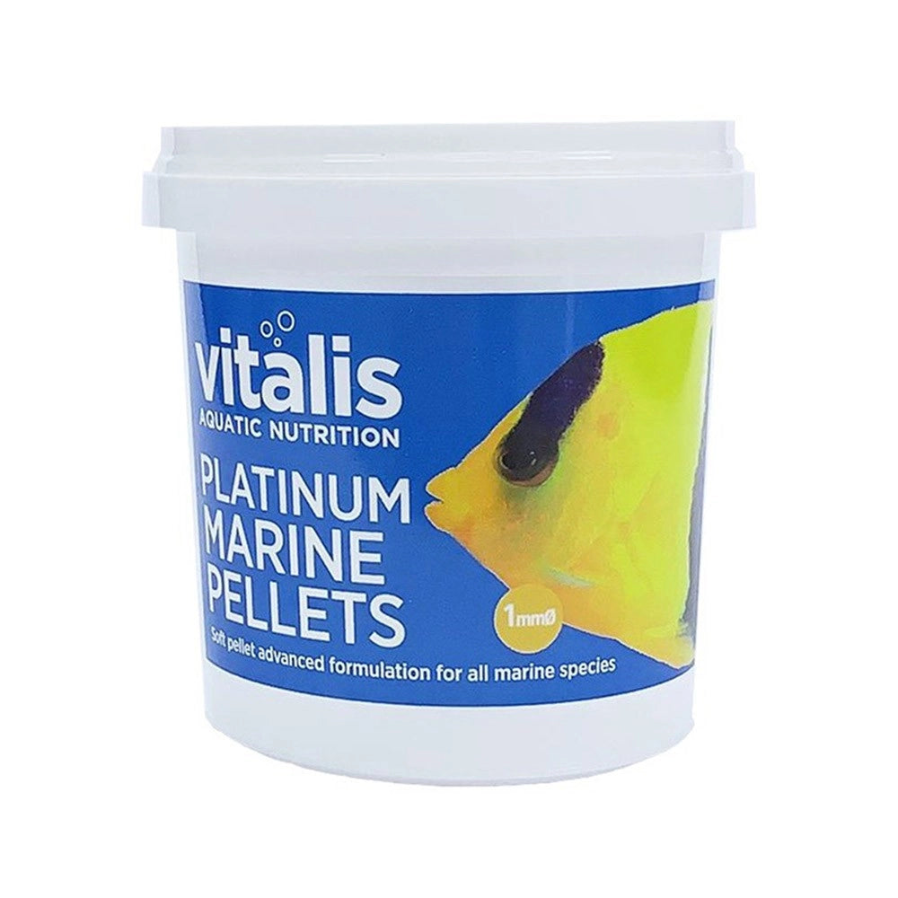 Vitalis Platinum Marine Pellets XS 1mm - mangime per tutti i pesci marini Formato: 70 gr