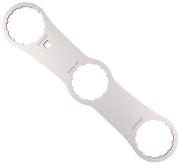 Kit di accessori per bicicletta - Cassetta di attrezzi per bicicletta - Materiale in acciaio inossidabile - Cassetta di attrezzi per bicicletta - Altezza di connessione alta - Compatibile con diametri 39-52 mm