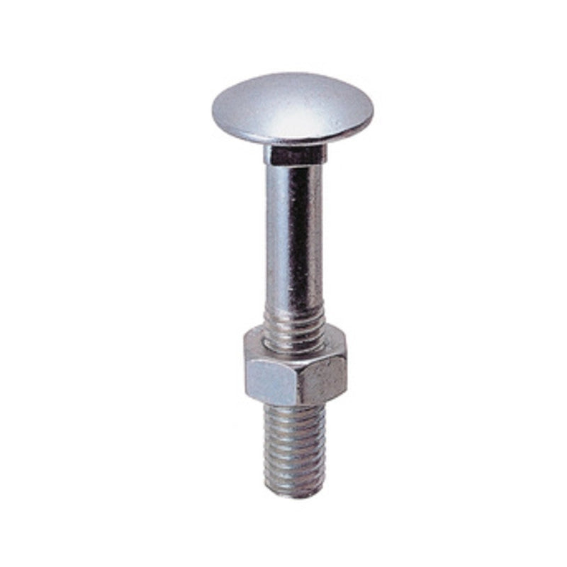 BS BULLONE C/DADO TTDQ  8X120MM ZINCATO 5 PZ