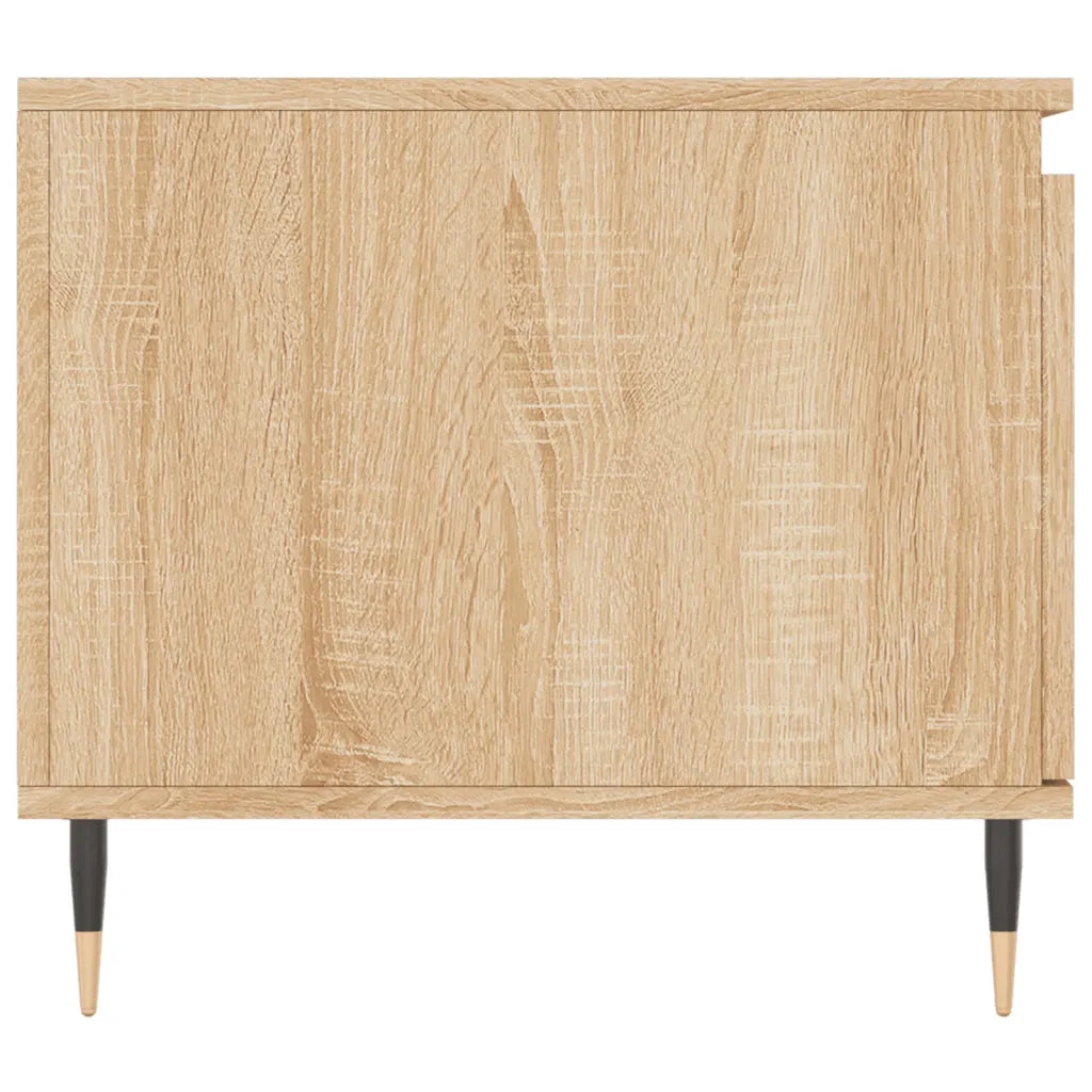 Tavolino da Salotto Rovere Sonoma 100x50x45cm Legno Multistrato 830823