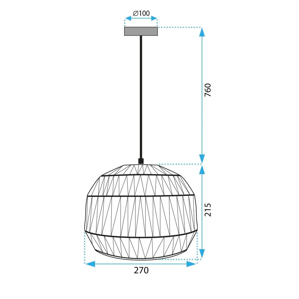 Lampada APP1483-1CP Black