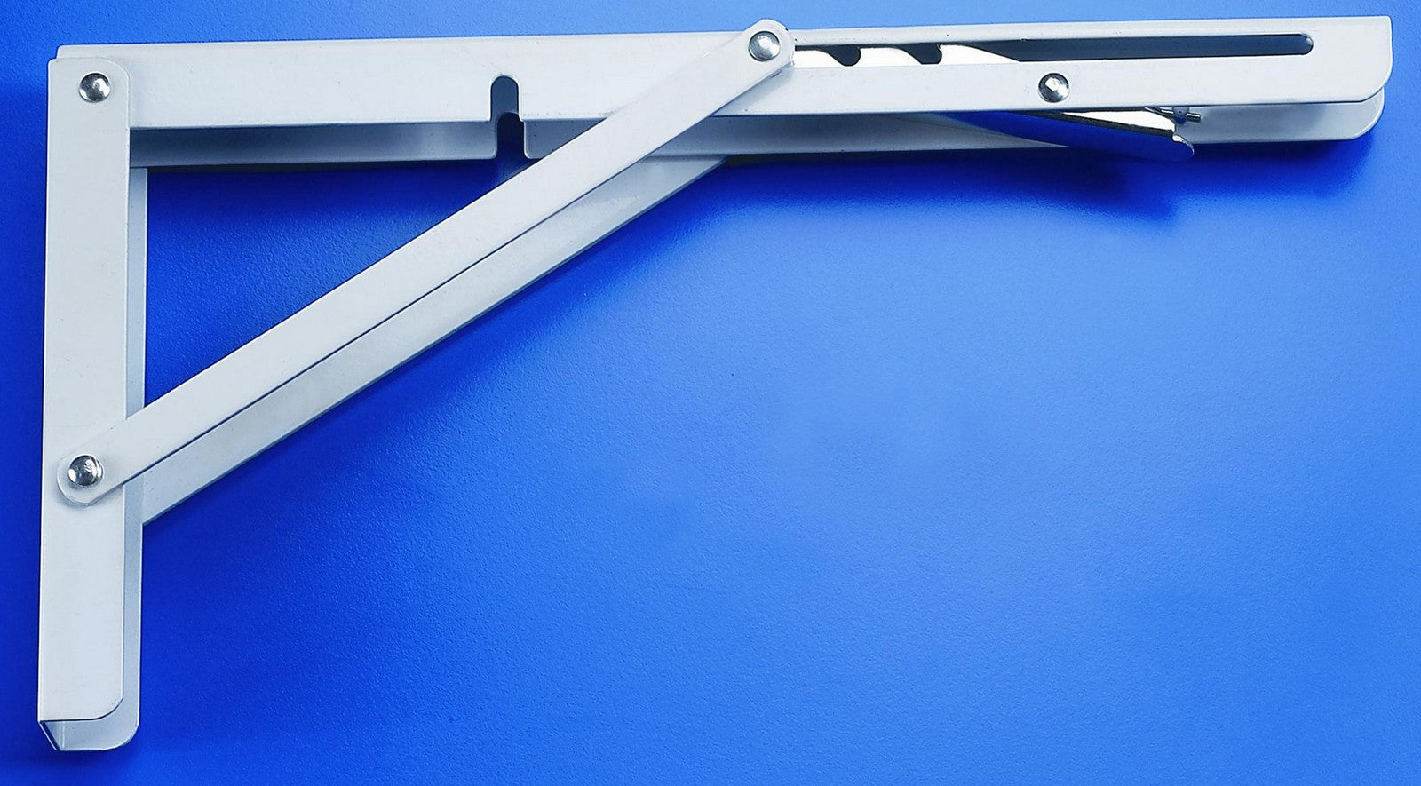 reggimensole 3 posizioni portata kg.70 alluminio bianco cm.40 cod:ferx.93956