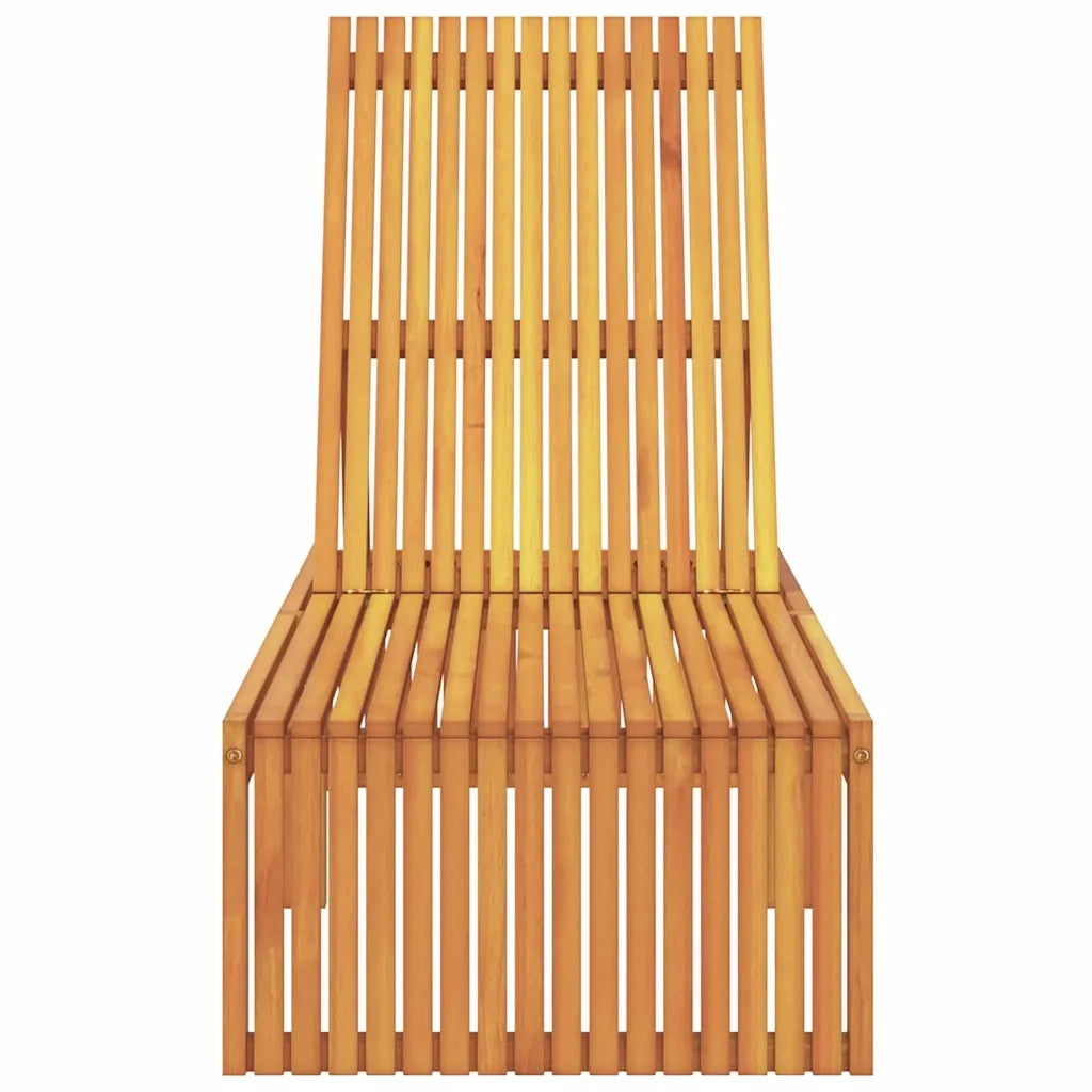 Lettino da sole Olio Naturale 200 x 55 x 94 cm 4108114