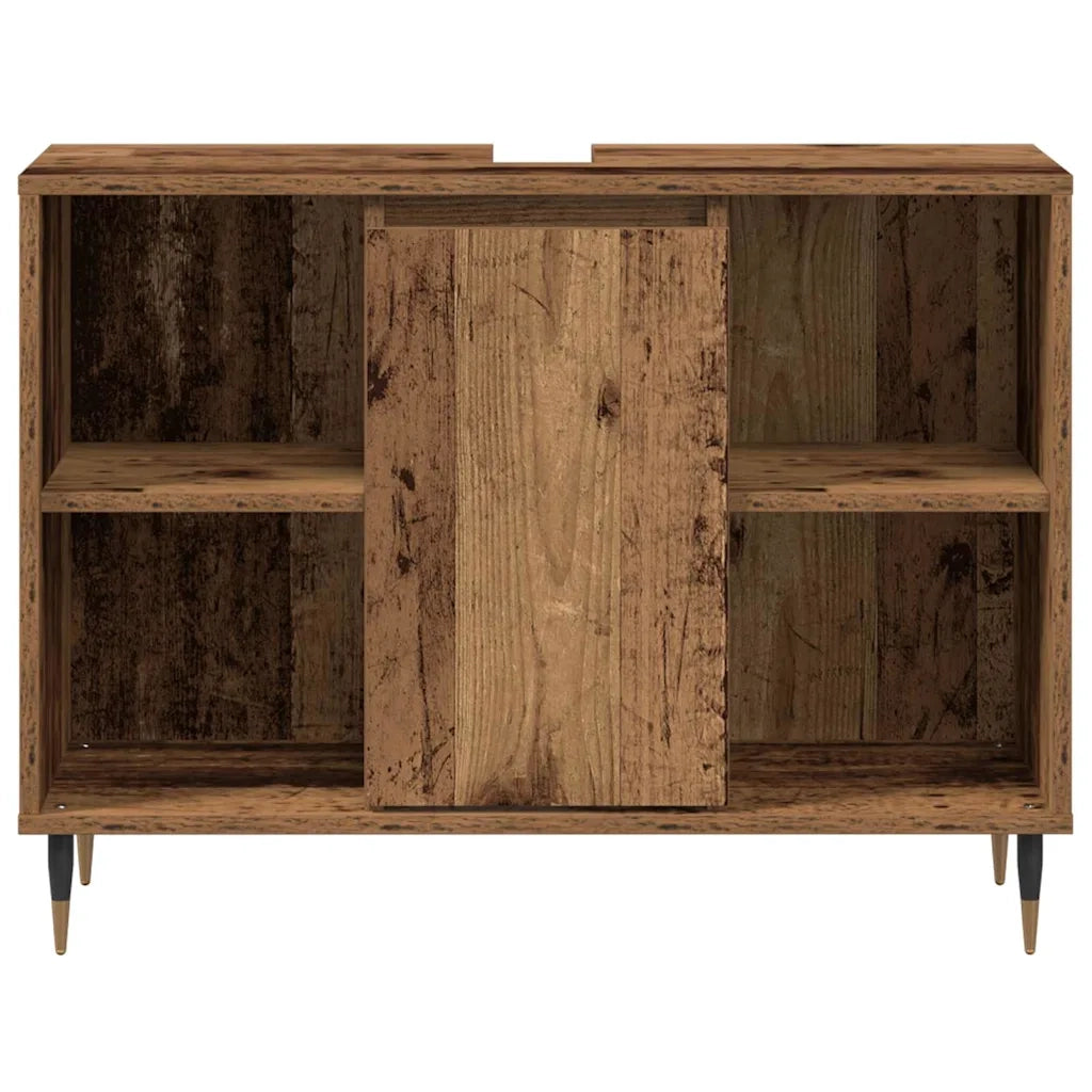 Mobile da Bagno Legno vecchio 80 x 33 x 60 cm Legno multistrato 873892